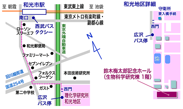 理研（和光）地図